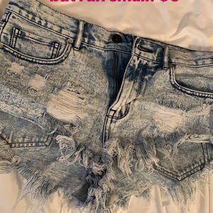 Jean shorts